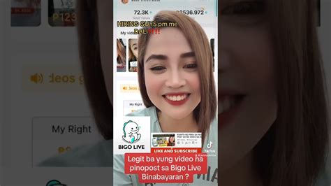 Follow Ka ng Pinay BIGO Host Sure Mag SEXVid Yan!.